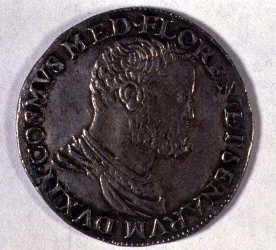 Porträttmedalj av Cosimo I de 