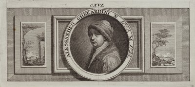 Porträtt av Alessandro Gherardini av Italian School