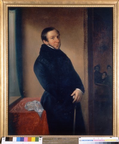 Porträtt av Domenico Barbaia av Italian School