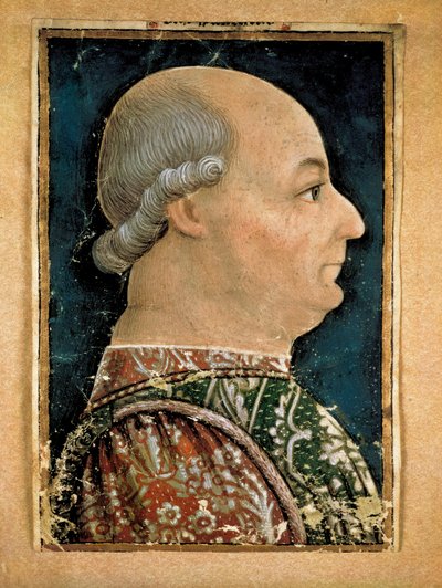 Porträtt av Francesco Sforza av Italian School