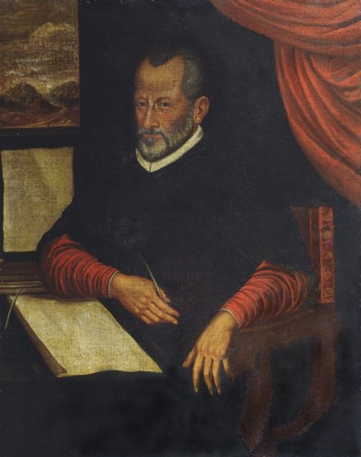 Porträtt av Giovanni Pierluigi da Palestrina (målning) av Italian School