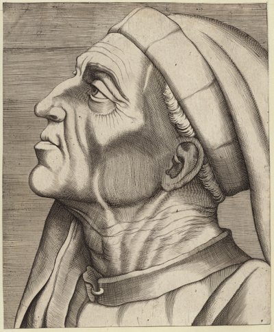 Porträtt av Paul Castro av Italian School