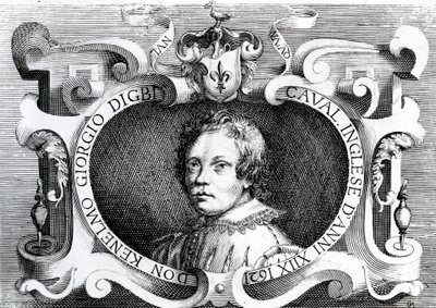 Porträtt av Sir Kenelm Digby, 1621 av Italian School