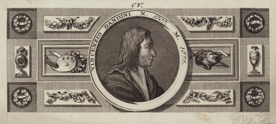 Porträtt av Vincenzo Dandini av Italian School