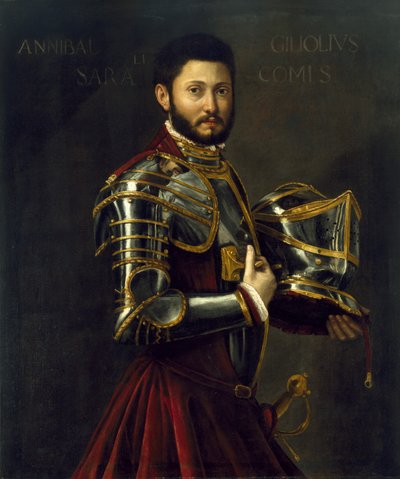 Porträtt av en man, 1500-talet av Italian School