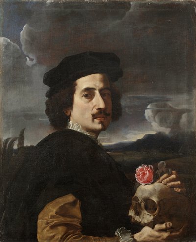 Porträtt av en man, mitten av 1600-talet av Italian School