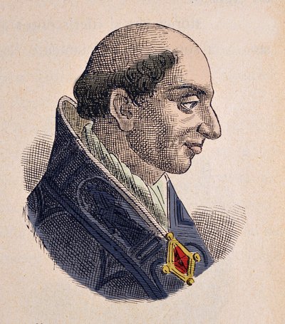 Porträtt av påven Boniface VI (Bonifacius eller Bonifacio) (896) av Italian School