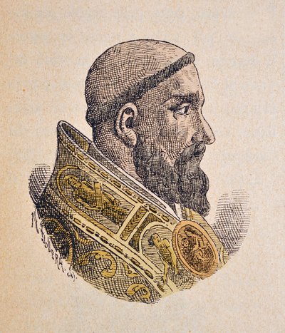 Porträtt av påven Paul IV av Italian School