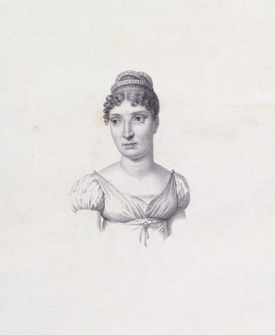 Prinsessan Elisa Baciocchi (gravyr) av Italian School