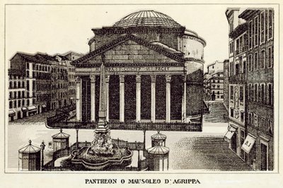 Rom: Pantheon eller Mausoleo D