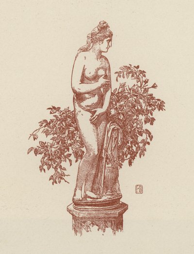 Rom, Kapitolinska Venus (litografi) av Italian School