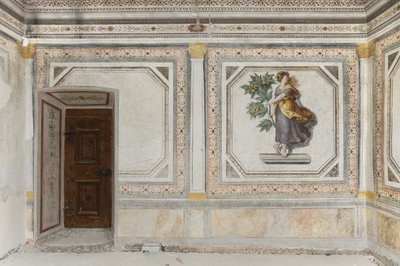 Room of the Music (fresk) av Italian School