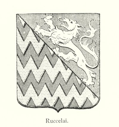 Ruccelai (gravyr) av Italian School