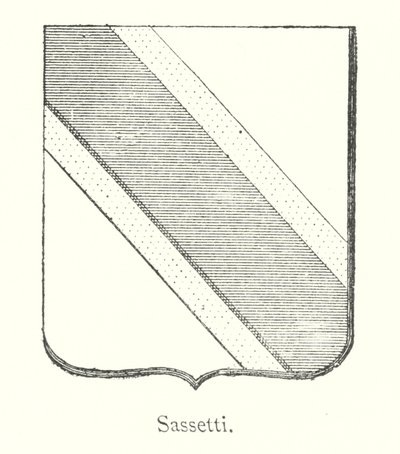 Sassetti (gravyr) av Italian School