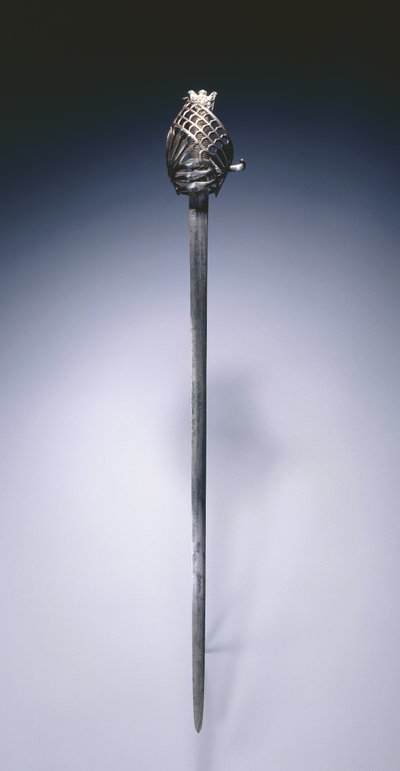 Schiavona Broadsword, Venedig, tidigt 1700-tal av Italian School