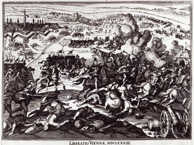 Belägringen av Wien 1683 av Italian School