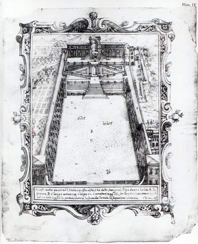 Belvederedomstolen i Vatikanen i Rom, 1581 av Italian School