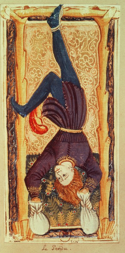 The Hanged Man, tarotkort från 