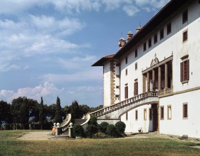 Villan med hundra chiminees - 1596-1600 av Italian School