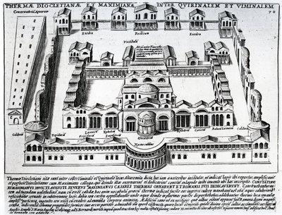 Thermae Diocletianae av Italian School