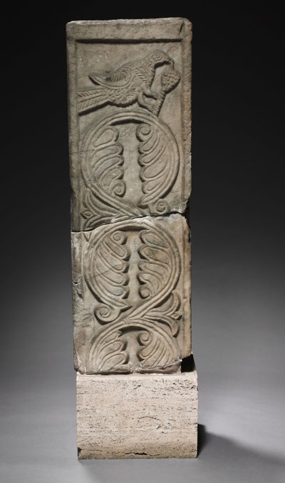 Stolpbarriär, Lombardiskt, 700-800-tal av Italian School