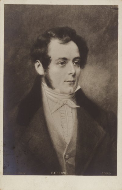 Vincenzo Bellini, italiensk operakompositör (1801-1835) av Italian School