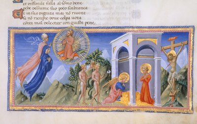 Yates Thompson 36, f.141 The Mystery of the Redemption, från 