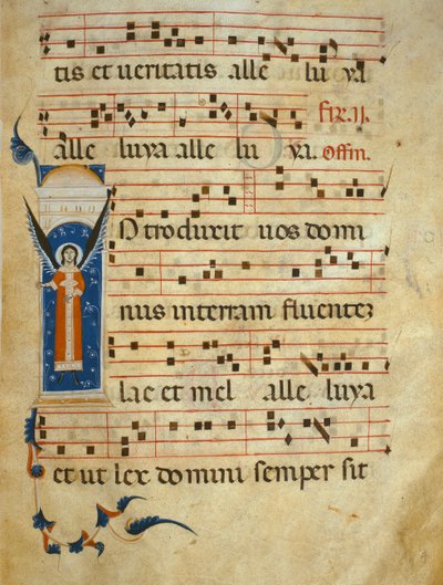 fol 4v. Gradvis, c.1260 av Italian School