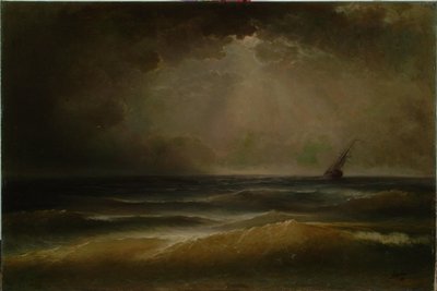Storm av Ivan Aivazovsky
