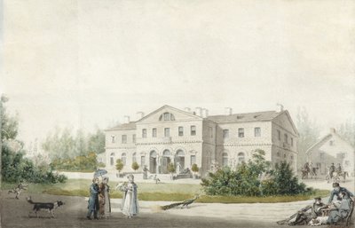 Herrgården Priyutino, 1830 av Ivan Alexeyevich Ivanov
