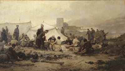 Omklädningsstation, 1893 av Ivan Alexeyevich Vladimirov