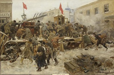 Moskvaupproret i december 1905, 1906. av Ivan Alexeyevich Vladimirov