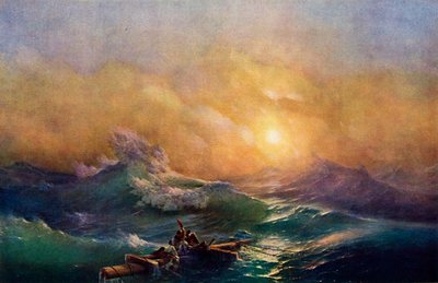 Högsta vågen, 1850, 1939. av Ivan Ayvazovsky