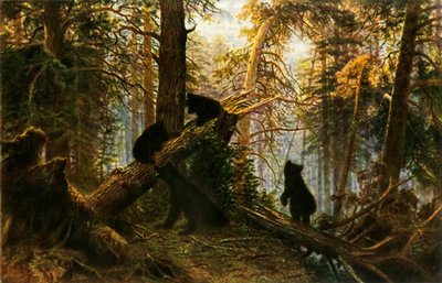 Morgon i tallskogen, 1889, 1965. av Ivan Ivanovich Shishkin