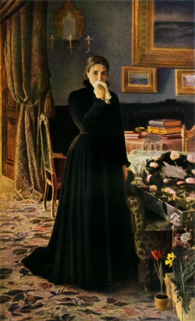 Tröstlös sorg, 1884, 1965. av Ivan Kramskoy