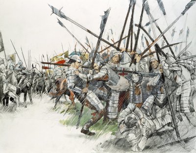 Slaget vid Flodden Fält av Ivan Lapper