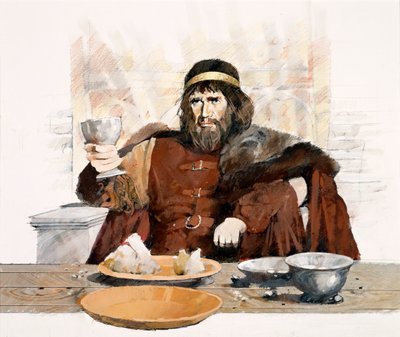 "Dark Age Cornish King" av Ivan Lapper