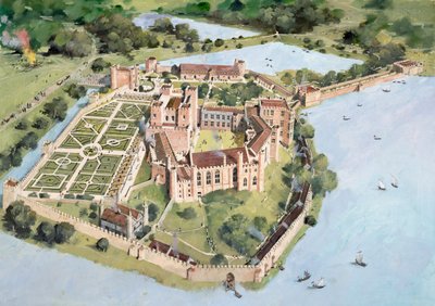 Kenilworth Castle, c1500-talet, 1990-2010 av Ivan Lapper