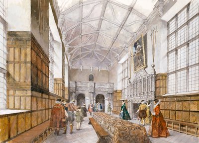 Kirby Hall, tidigt 1600-tal, c1990-2010 av Ivan Lapper