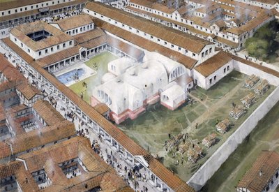Wroxeter romerska stad av Ivan Lapper