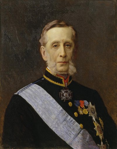 Porträtt av greve Pjotr Alexandrovich Valuyev 1815-1890, 1880 av Ivan Nikolaevich Kramskoy