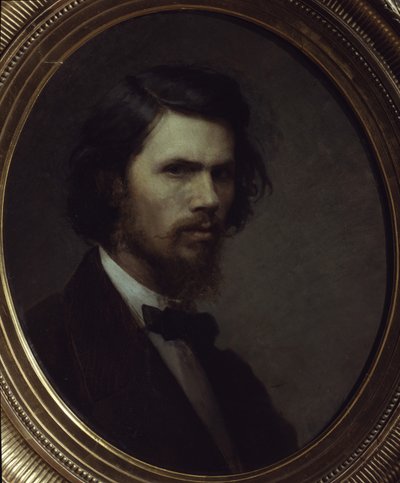 Självporträtt, 1867 av Ivan Nikolaevich Kramskoy