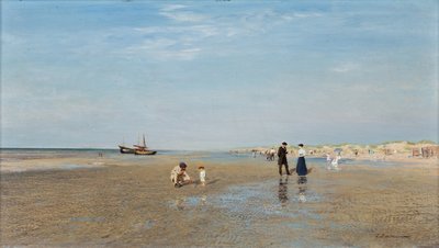 På stranden; På stranden av Ivan Pavlovich Pokhitonov