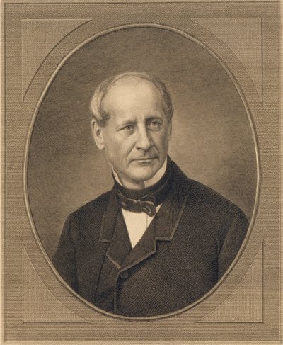 Porträtt av greve Modest Andreyevich von Korff 1800-1876, 1876 av Ivan Petrovich Pozhalostin