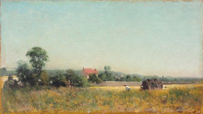 In the Fields, Frankrike, 1882 av Ivan Pokitonov