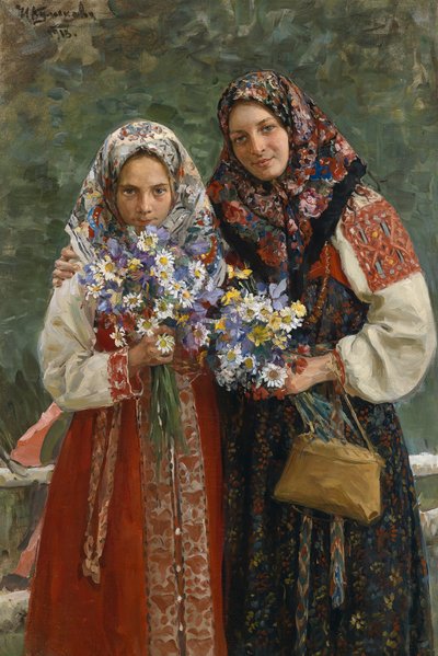 Ängsblommor, 1913 av Ivan Semyonovich Kulikov