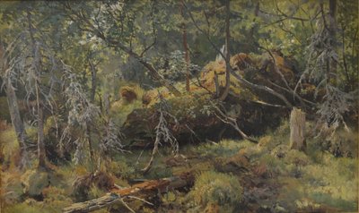 Grenar. En studie av Ivan Ivanovich Shishkin