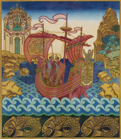 Fartyget av Ivan Yakovlevich Bilibin