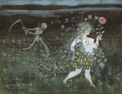 Liv och död, 1905 av Ivar Axel Henrick Arosenius