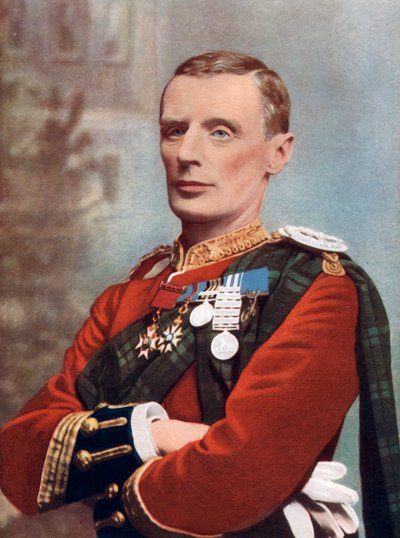 Generalmajor AG Wauchope, befälhavare för Highland Brigade i Sydafrika, c1899 1902. av JA Horsburgh